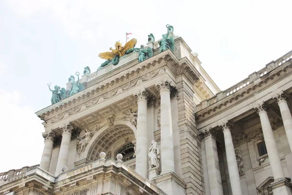 Détail Palais Hofburg Vienne Autriche — Photo