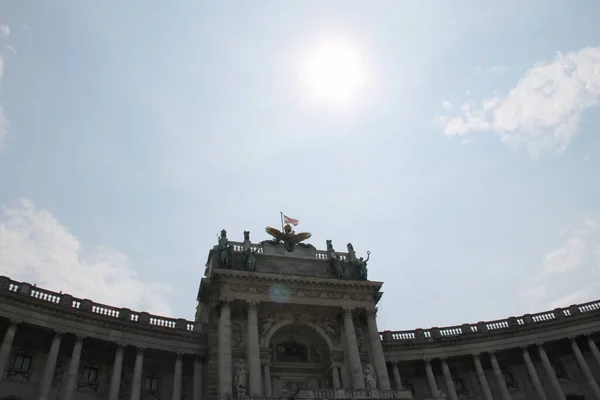 Hofburg Palota Részletei Bécsben Ausztriában — Stock Fotó