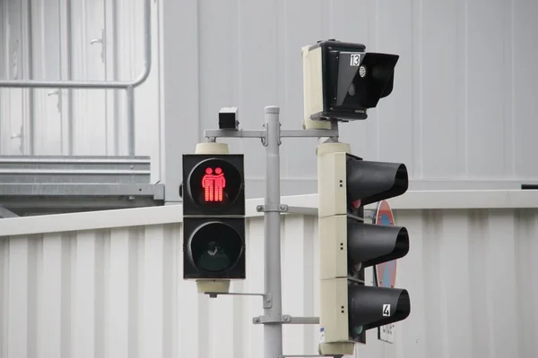 Traffic Lights Vienna Austria — Stock Photo, Image