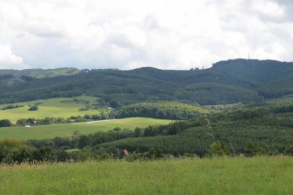 Panorama Vizovice Czech Republic — Stock Photo, Image