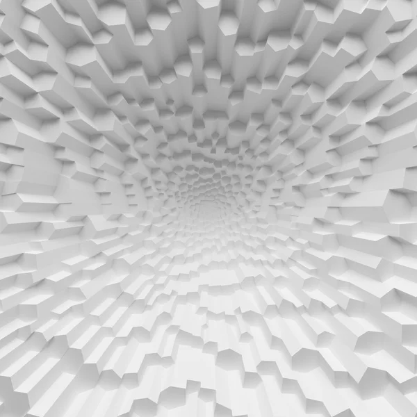 White geometric abstract polygons backdrop — Stock Photo, Image