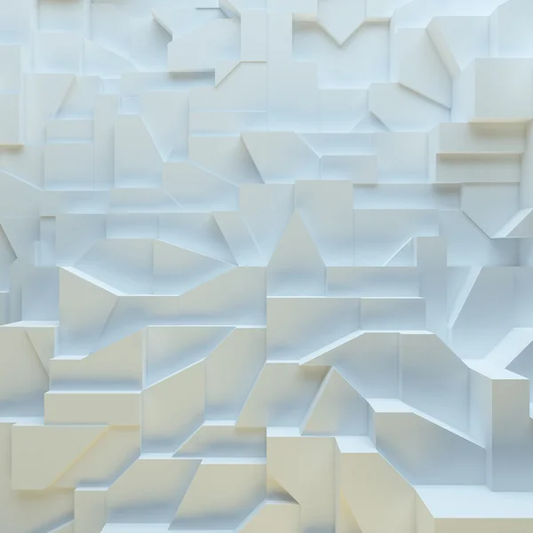 Polígonos abstratos de cor geométrica, como parede de crack — Fotografia de Stock