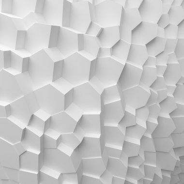 Geometrik renk soyut çokgenler çatlak duvar hücre duvar kağıdı, kalıptan çekilmiş