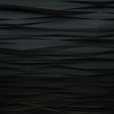 Geometrik siyah soyut poligonal noised kenarlar