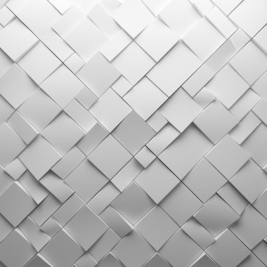 Taş duvar olarak geometrik beyaz soyut çokgenler