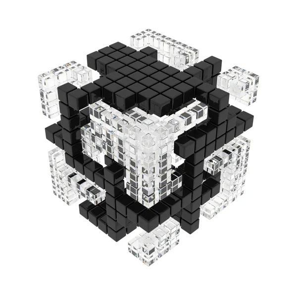 Cubo de cubos — Fotografia de Stock