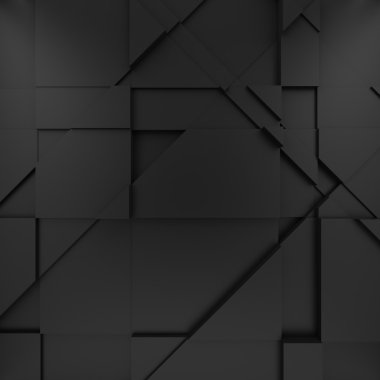 Geometrik renk soyut çokgenler