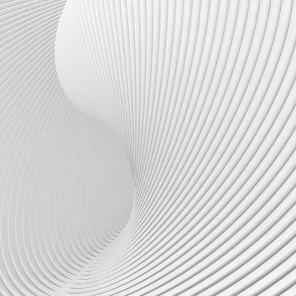白い曲線の抽象的な壁紙 — ストック写真