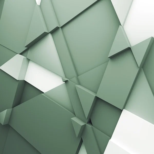 Polígonos abstratos de cor geométrica — Fotografia de Stock