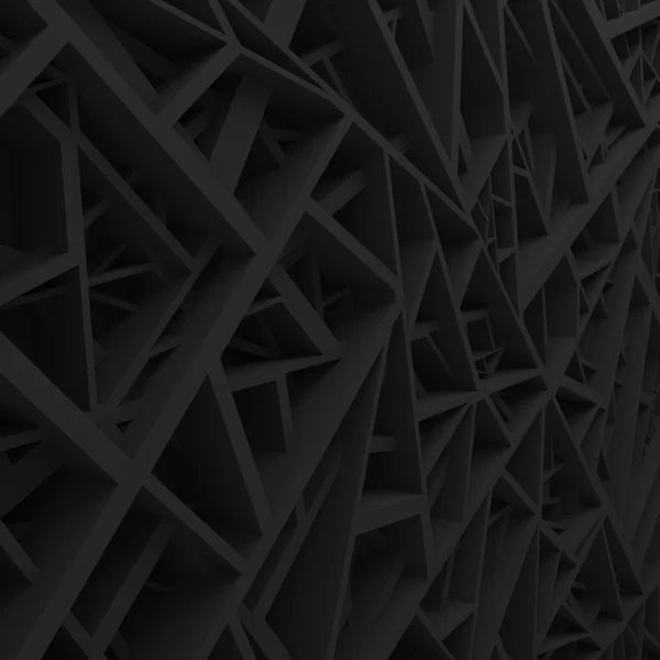 Geometrische kleur abstracte polygonen, als geëxtrudeerde cellen — Stockfoto