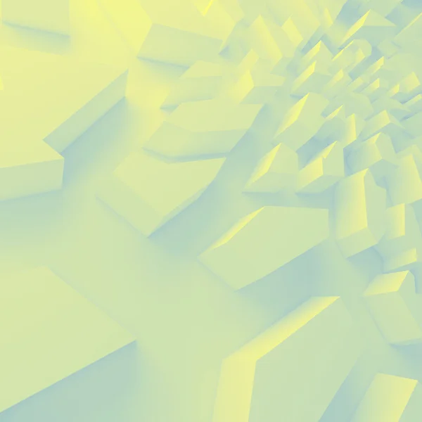 Geometriska färg abstrakt polygoner, som spricka vägg — Stockfoto