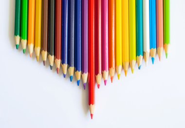 Renkli kalemler özellikli