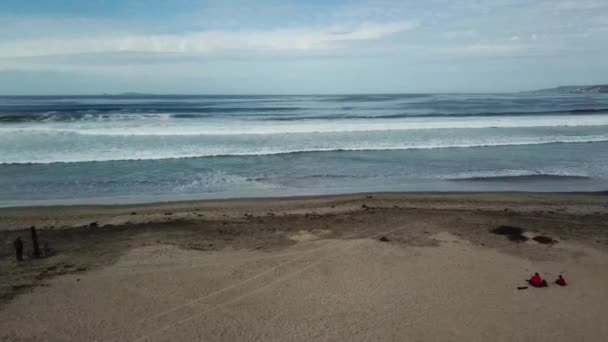 Playa Hermosa aérea — Vídeos de Stock