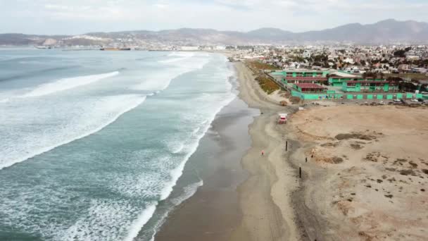 Playa Hermosa aérea — Vídeo de stock