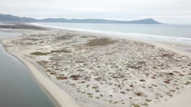 Ensenada halklarının hava manzarası (estero)