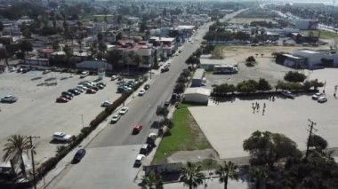Ensenada, Baja California 'da geri dönüşüm noktasında çekilen çekim