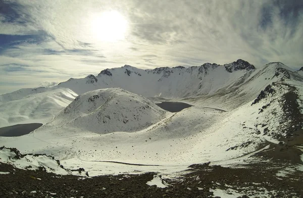 Nevado de Toluca karla kaplı