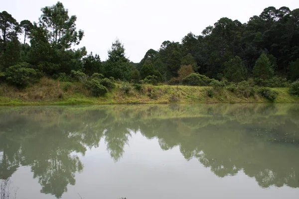 Hegyi tó Santa Elena, Mexikó — Stock Fotó