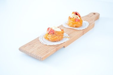 Omlet makarna ile domates, İtalya