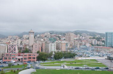 ek yükü vurdu Savona şehir genel bakış