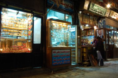 Şam, sirya çarşılar Mağazalar