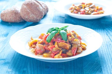 tipik İtalyan yemek biber, İtalya ile biber