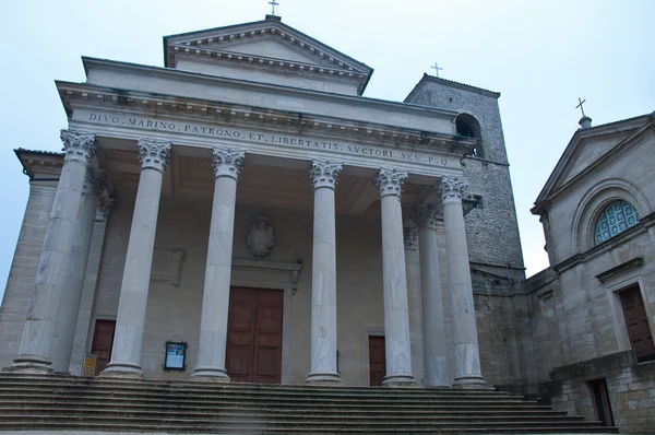 Catedral situada en la República de San Marino — Foto de Stock