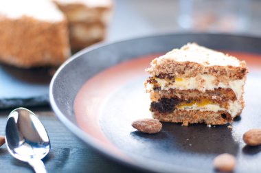 Torta Elvezia Mantua İtalya'dan tipik bir pasta