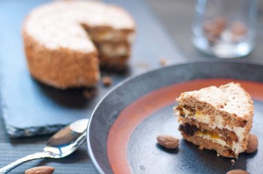 Torta Elvezia Mantua İtalya'dan tipik bir pasta