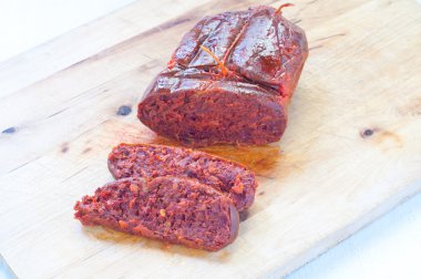 N'duia calabrese salam zemin domuz İtalya ile