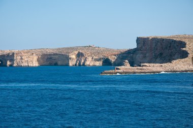 Sahil, Gozo, Malta Adası feribot ile