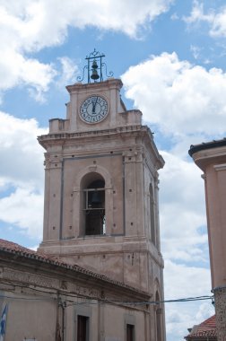 Kilise kulesi şehir nicotera, Calabria, İtalya