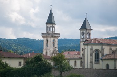 Manastır Serra San Bruno, Calabria, İtalya'nın dış duvarları
