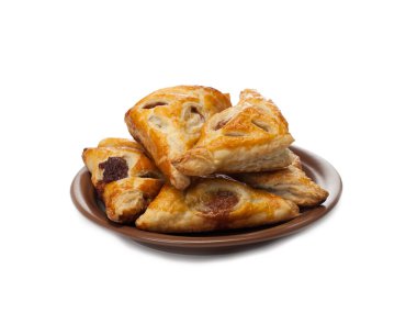 Tarçınlı çörek ile plaka