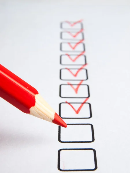 kalem ile denetim listesi