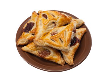 Tarçınlı çörek ile plaka