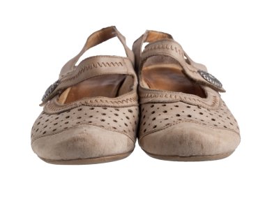 Yaşlı kadın ayakkabı