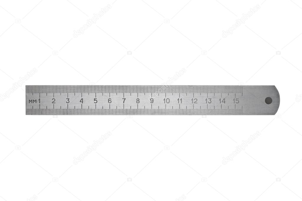 Metal ruler