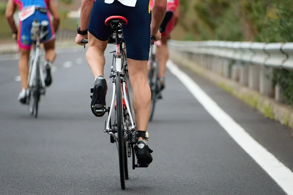 Cykeltävling konkurrens — Stockfoto