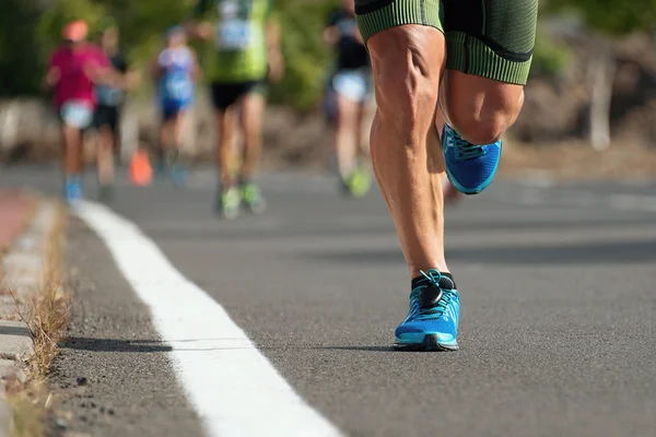 Maraton Koşu yarışı — Stok fotoğraf