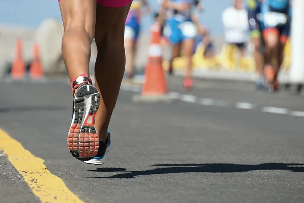 Maraton Koşu yarışı — Stok fotoğraf