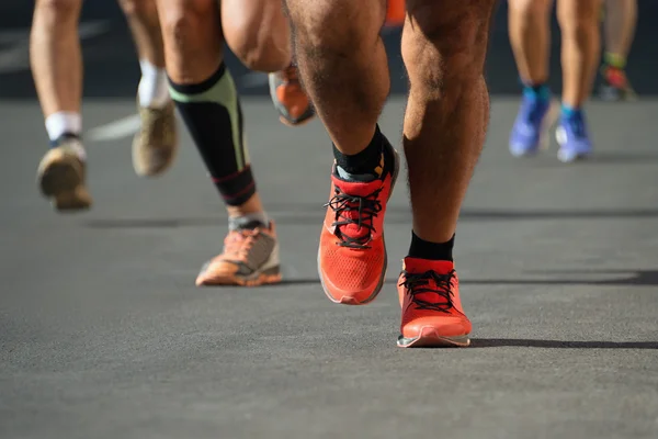 Marathon löpartävling — Stockfoto