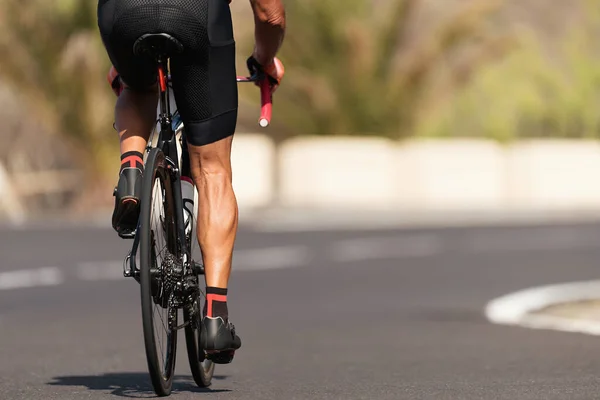 Road Cykel Cyklist Man Cykling Idrottsman Tävlingscykel — Stockfoto