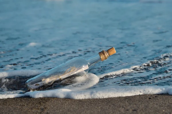 Message in bottle — Stock Photo, Image