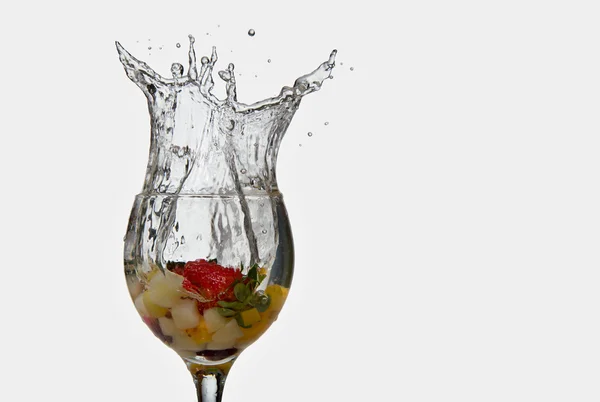 Splash cocktail di frutta — Foto Stock