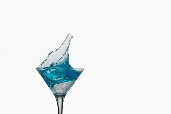 Raccolta di spruzzi di cocktail isolato su uno sfondo bianco — Foto Stock