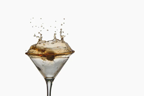 Raccolta di spruzzi di cocktail isolato su uno sfondo bianco — Foto Stock