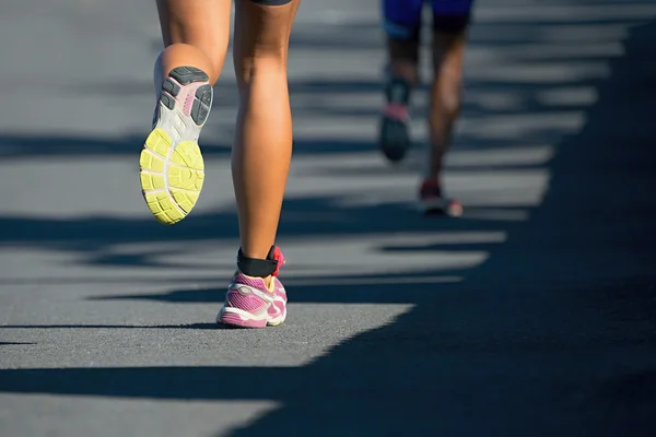 Marathon runners — Stock Photo, Image