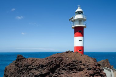 eski ligthouse punta teno, tenerife, İspanya