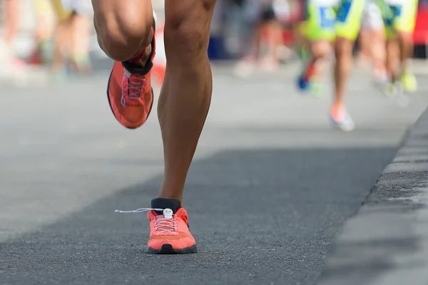 Marathon runners — Stock Photo, Image